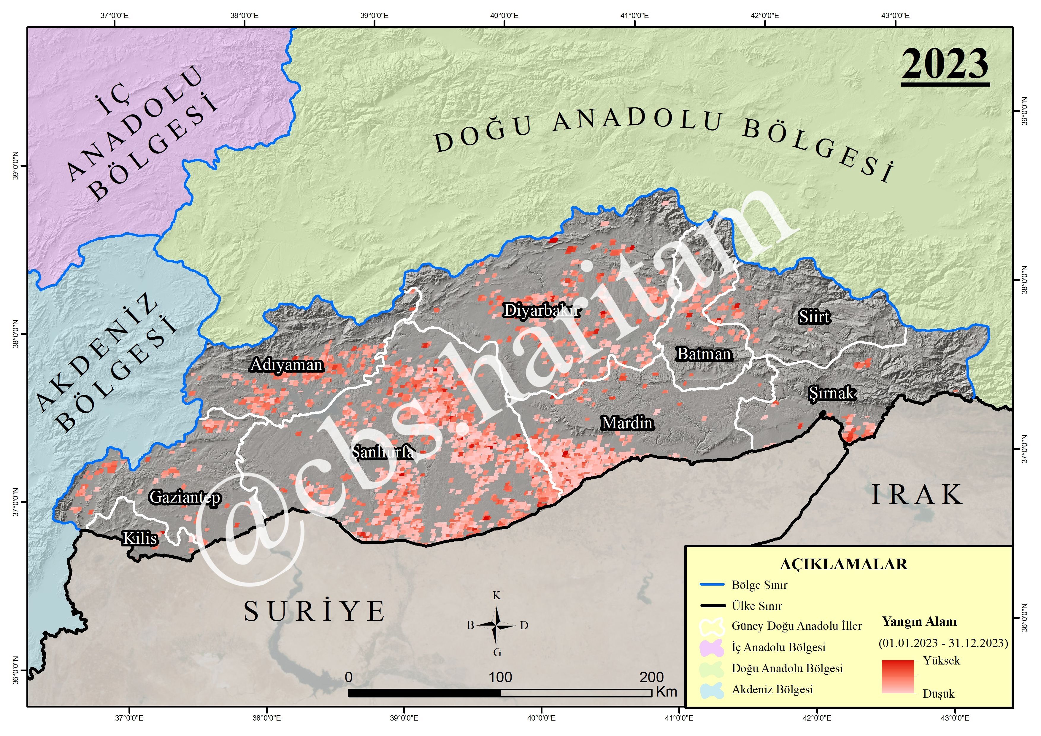 GDA Yıllık Zamansal Değişim (2000 - 2024)
