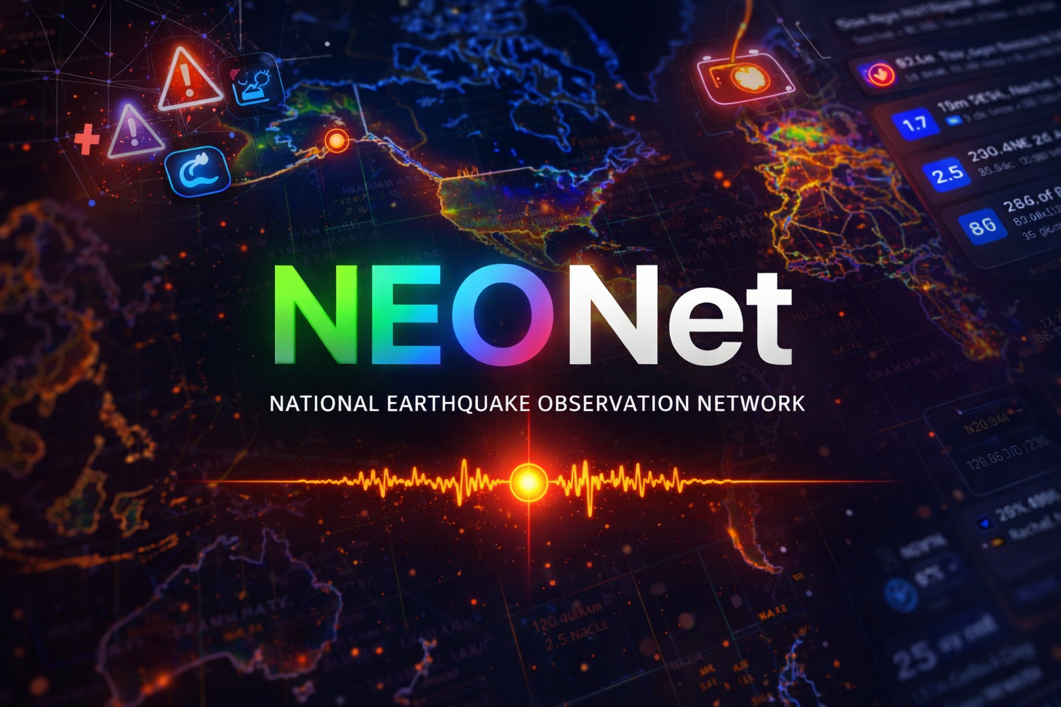 NEONet | İnteraktif Deprem Analiz ve İzleme Deneyimi